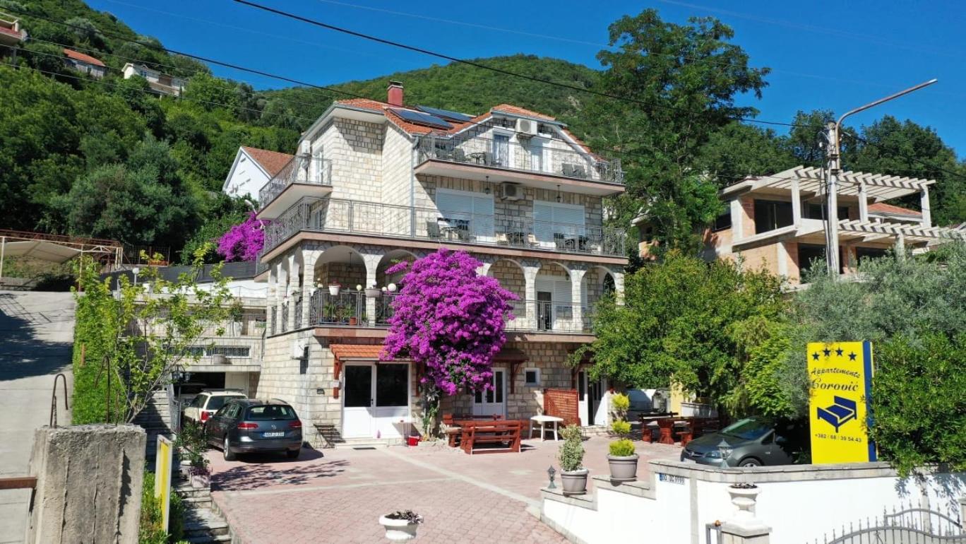 Vila Corovic Кумбор Екстериор снимка